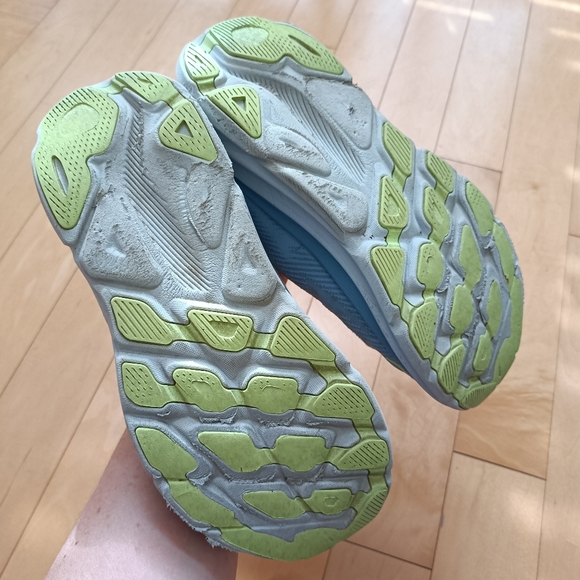 Hoka One One Clifton 9 Athletic Shoes Size 7.5B Sky Blue - Picture 8 of 17